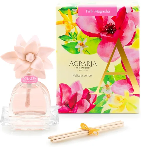 Miniatura 36 de AGRARIA Set de Difusor de Aroma de Flores y Varillas AirEssence, Juego de Fragancia Botánica de Flores Sola Hecho a Mano, Juego de Difusor de Aceite