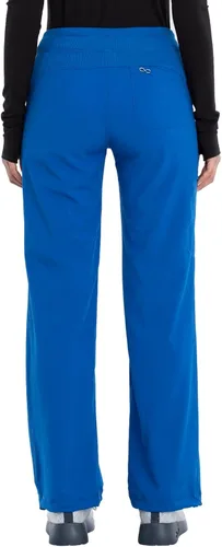 Miniatura 5 de Cherokee Womens Infinty Low Rise Straight Leg Drawstring Scrub Pant