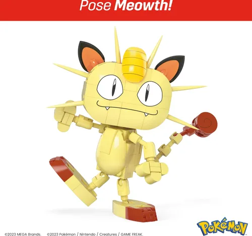 Miniatura 5 de MEGA - Juego de juguetes de construcción Pokémon Kanto Region Trio con 529 piezas y 3 personajes posables, 4 pulgadas de alto, para niños
