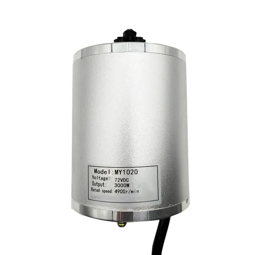 Miniatura 5 de 72V 3000W Scooter eléctrico sin escobillas BLDC Motor MY1020 Max42A para Scooter Eléctrico E-Bike Motor Motocicleta DIY Parte