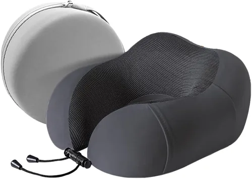 Miniatura 14 de Almohadas de viaje, aviones, zorro, animal de animal, almohada de cuello en forma de U, almohada de felpa cálida de dibujos animados cómoda