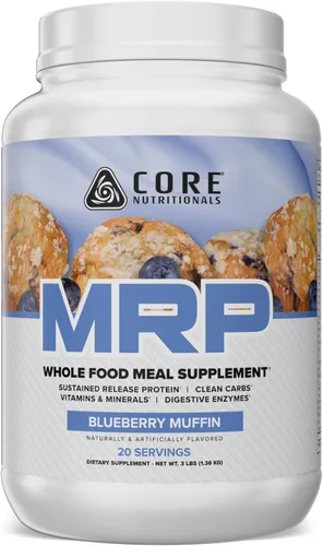 Miniatura 9 de Core Nutritionals MRP Reemplazo de comidas de espectro completo Mezcla de proteína de suero + mezcla de carbohidratos de bajo índice glucémico