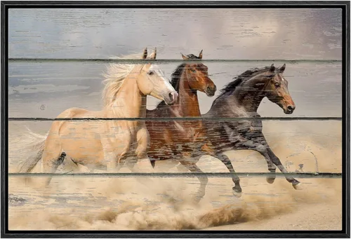 Miniatura 64 de Hermoso lienzo de paisaje, decoración de pared, arte moderno, juegos para el hogar Unicornio (rosa)
