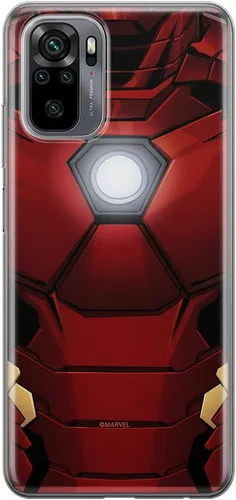 ERT GROUP Caja del teléfono móvil para Xiaomi REDMI Note 10/10S Original y con licencia oficial Marvel Patrón Iron Man 020 adaptado de manera óptima