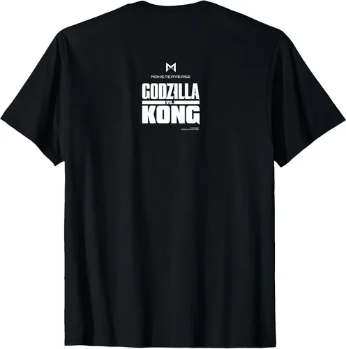 Miniatura 2 de Godzilla vs Kong - Camiseta Kong Bows To No One, Negro, S