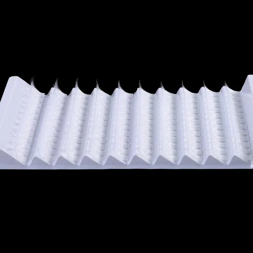 Miniatura 6 de 140 extensiones de pestañas postizas de aspecto natural, rizo D, pestañas de ojo de gato, individuales, extensiones de pestañas para colocar en casa