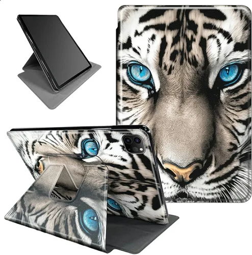 Miniatura 33 de Funda para iPad mini 6 para iPad mini 6ª generación 8.3 pulgadas 2021 360 grados giratorio soporte ligero cubierta inteligente protectora