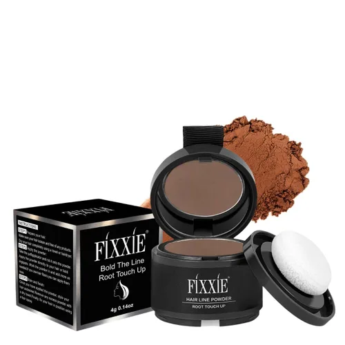 Miniatura 16 de Polvo de línea capilar para retoque de raíz negra, corrector de pérdida de cabello instantánea para cabello delgado, resistente al viento y al