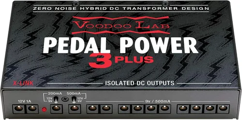 Miniatura 2 de Voodoo Lab PedalPower 3 PLUS - Fuente de alimentación aislada de 12 salidas (PP3P) de alta corriente y cable CC de alimentación Voodoo Lab Pedal 8