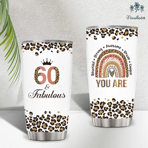 Miniatura 7 de Vivulla68 Regalos de feliz cumpleaños 60 para mujeres, regalo de cumpleaños 60 para mujeres, regalos para mujeres de 60 años, regalos de cumpleaños
