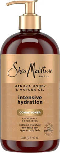 Miniatura 9 de SheaMoisture, acondicionador capilar de hidratación intensiva de miel de manuka y aceite de mafura, 13 onzas