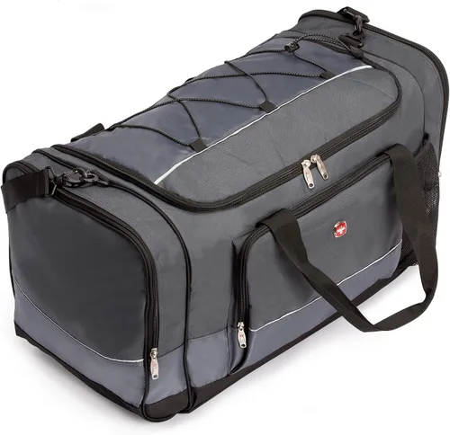 Miniatura 6 de Bolsa de lona SwissGear Apex para viajes y gimnasio con sistema de cordón elástico