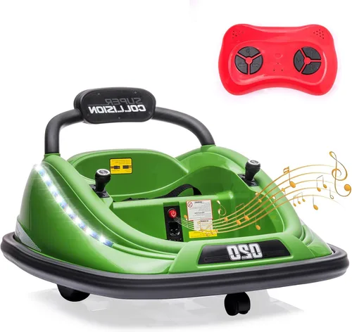 Miniatura 9 de Tren de paseo para niños de 12 V con licencia de CHUGGINGTON, auto de juguete de 2 plazas sin rieles con asiento ajustable, silbato de tren, faro
