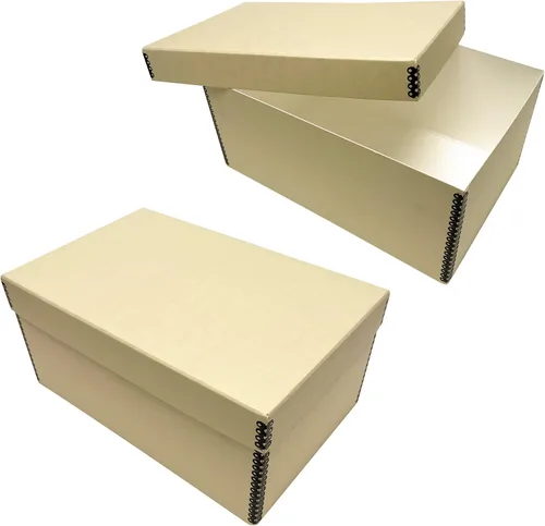 Miniatura 11 de Lineco Caja de almacenamiento de fotos de archivo, con capacidad para hasta 1100 imágenes de 5 x 7, contenedor de fotografías de 4 x 6 con tapa