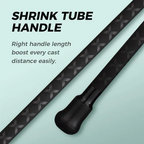 Miniatura 6 de Fibra de carbono Surf Rod Saltwater Surf Spinning caña de pescar con Seaguide Reel Seat
