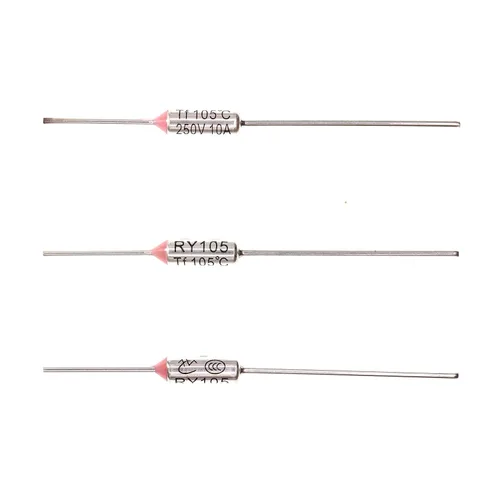 Miniatura 7 de Fusible térmico de temperatura metálica RY65 149.0 °F 149 ℉ 10A 250V 10 piezas