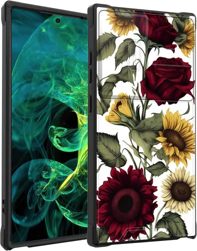 Miniatura 101 de Funda para Galaxy A16 5G con cubierta para cámara deslizante, resistente de doble capa, híbrida, a prueba de golpes, funda protectora resistente