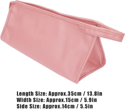Miniatura 5 de Bolsa de almacenamiento para secador de pelo, estuche de viaje para secador de pelo, bolsa de transporte de piel sintética, bolsa portátil