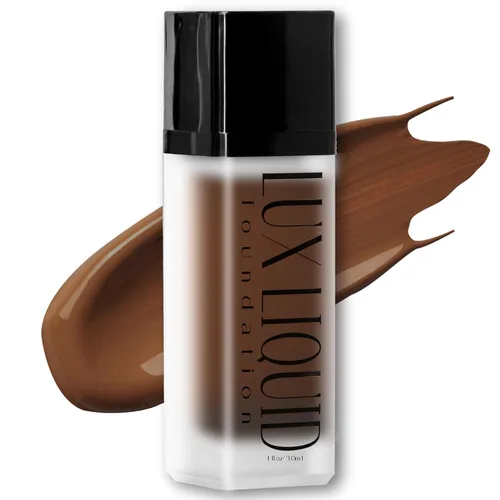 Miniatura 18 de BaeBlu LUX - Maquillaje líquido orgánico de base – Cobertura media 100% natural con acabado natural – Vegano y sin gluten para todo tipo de piel, 1