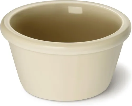 Miniatura 12 de Carlisle FoodService Products Ramekin Suave Melamina 2 Oz - Negro