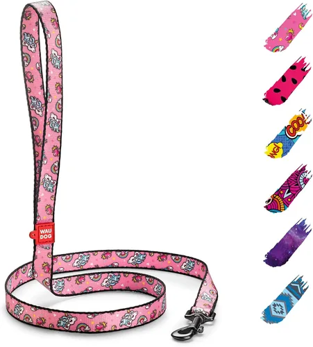 Miniatura 14 de WAUDOG Correa de nailon para perro, 4 pies, fuerte y resistente para perros y cachorros grandes y medianos