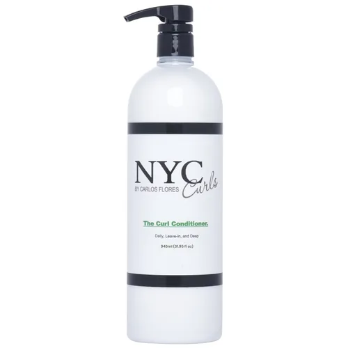 Miniatura 3 de NYC Curls The Curl Acondicionador Acondicionador diario, sin enjuague y profundo para cabello rizado, enrollado y ondulado 3 productos en uno