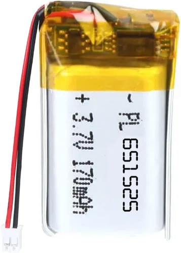 Miniatura 85 de 652030 Batería Lipo de 3.7V 350mAh 652030 Cargable Paquete de Batería de Polímero de Litio con Conector JST PH2.0mm para Dispositivo Electrónico