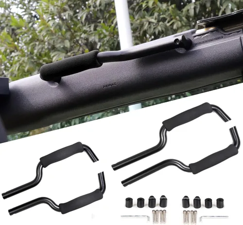 Asas de aluminio para Ford Bronco de 4 puertas de tamaño completo para asiento delantero y trasero trasero 2021 2022 2023 2024 2025 2026, accesorios