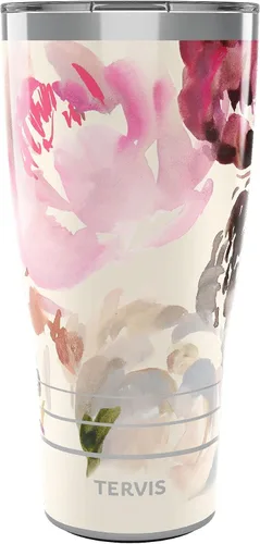 Miniatura 21 de Tervis Kelly Ventura - Colección Floral hecha en Estados Unidos Vaso aislado de doble pared para viajes mantiene las bebidas frías y calientes, 24
