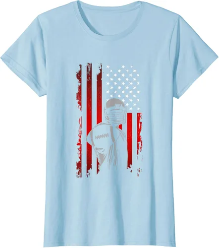 Miniatura 22 de Camiseta de fútbol americano, Negro
