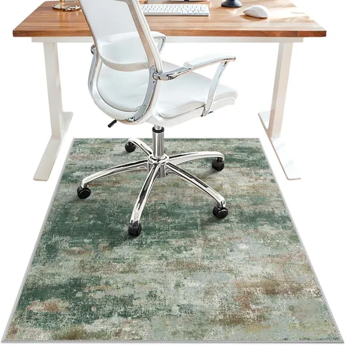 Miniatura 11 de Tapete para silla de oficina para piso de baldosas de madera dura, tapetes abstractos de escritorio de 36" x 48" para silla de oficina sobre sillas