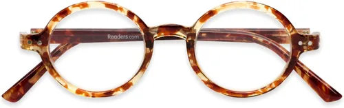 Miniatura 5 de Readers. com Gafas de lectura: el estilo redondo de Bookworm para hombres y mujeres Marrón jaspeado