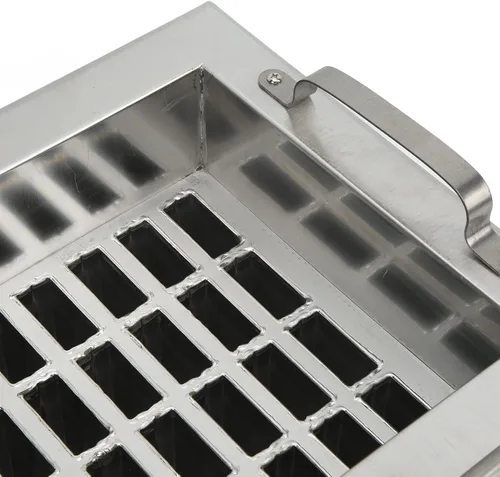 Miniatura 7 de Molde de metal para paletas, molde comercial para paletas, 40 agujeros para palitos de acero inoxidable con soporte, molde para paletas de hielo