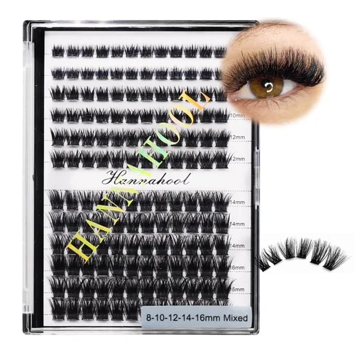 Miniatura 23 de 12 filas - Bandeja grande con pestañas postizas mixtas de 8, 10, 12, 14, 16 mm / mixtas de 14, 15, 16 mm / mixtas de 14 mm - 16 mm / mixtas de 18-20