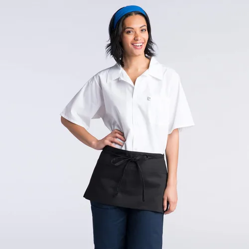 Miniatura 3 de Uncommon Threads Delantal unisex de dos secciones de la cintura del bolsillo