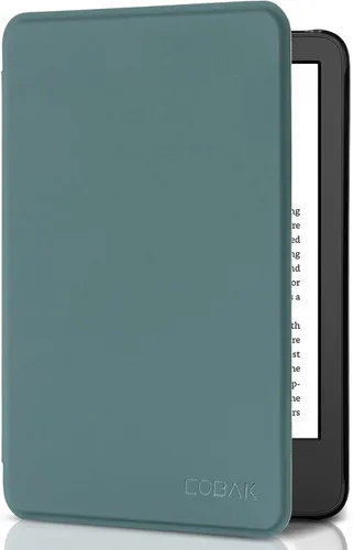 Miniatura 43 de CoBak Funda para Todos los Kindle Nuevos de 6 Pulgadas 2024 y 2022 (11ª Generación) - Cubierta Inteligente de Cuero PU, Suspensión y Activación