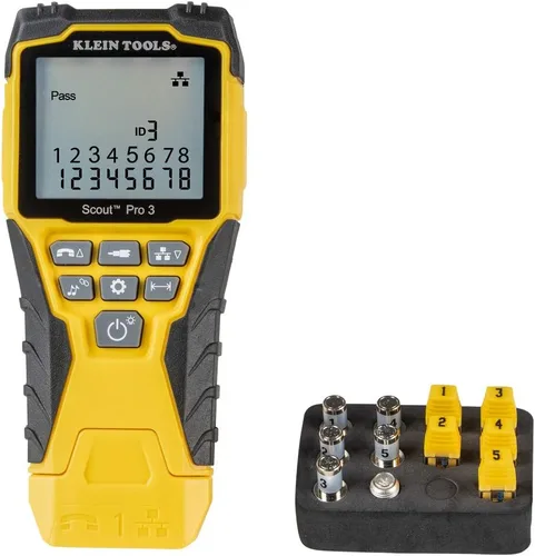 Miniatura 2 de Klein Tools VDV501-851 Kit de probador de cables y trazador de cables Klein Tools VDV500-820 con kit Pro de tono de sonda para cables de teléfono