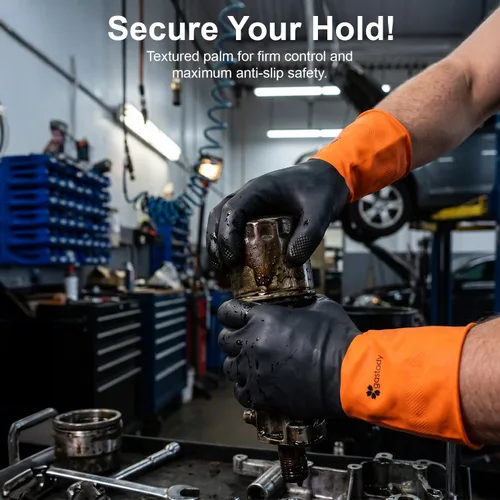Miniatura 6 de Gastody™ - Chemical Resistant Gloves, Reusable,Heavy Duty Safety Work Gloves,Resist Acid,Oil,Alkali - S-M-L-XL-XXL