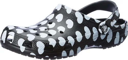 Miniatura 20 de Zuecos Crocs clásicos con diseño de teñido anudado marmoleado para mujer
