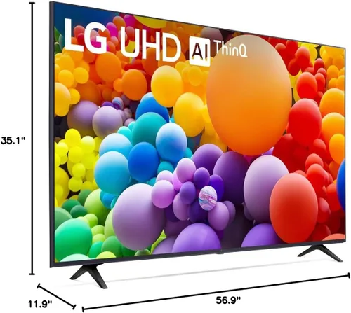 Miniatura 10 de LG 65UT7570PUB 65 pulgadas UT75 Series LED Smart TV 4K (2024) Bundle con Deco Gear 2X 4K HDMI 2.0 cable con conductores de cobre y paquete