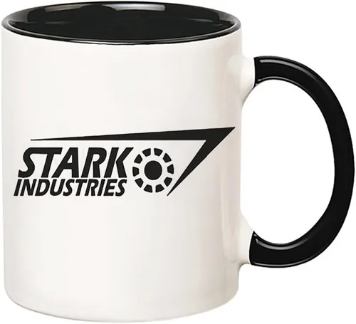 Miniatura 2 de Fonhark - Taza de Iron Man, taza de café con el logotipo de Stark Industries, taza de café Tony Stark, taza de café novedosa de 11 onzas