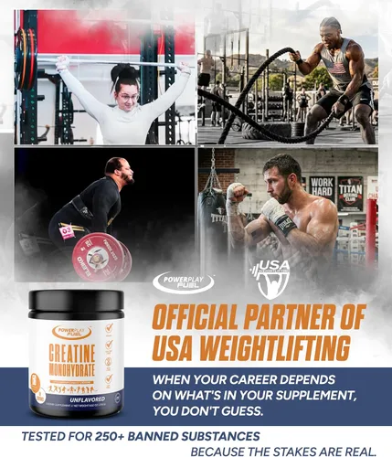 Miniatura 6 de CREATINE Monohidrato en polvo – Apoya la energía, la salud cerebral y muscular, y la recuperación para hombres y mujeres – Sin gluten ni OMG, sin