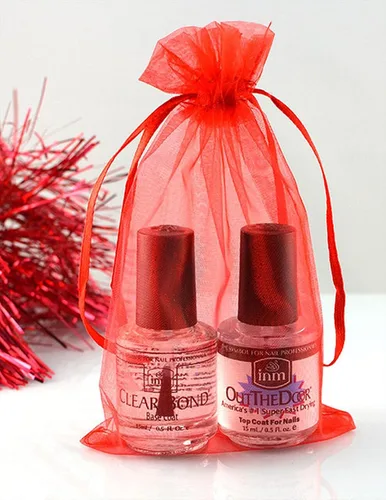 Miniatura 4 de Bolsas de regalo de organza de 5 x 7 pulgadas con cordón para joyas, dulces, flores de lavanda secas, 100 bolsitas rojas, bolsa de malla de tela