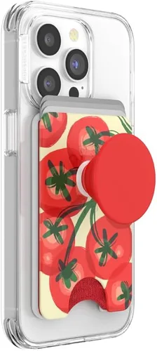 Miniatura 31 de Cartera para teléfono PopSockets con soporte expandible, tarjetero para teléfono - Nubes rosas Rosa (Pink Clouds)