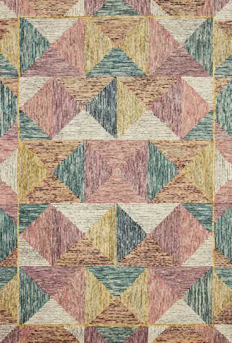 Miniatura 12 de Loloi II Spectrum Collection SPE-03 Charcoal/Multi 2'-3" x 3'-9" Accent Rug
