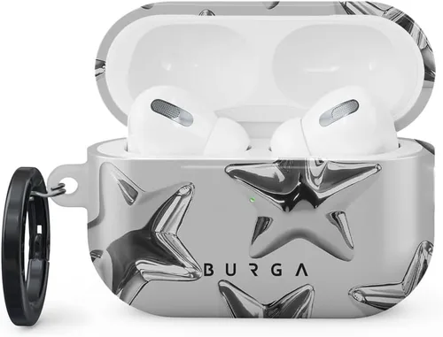 Miniatura 9 de Burga Funda para Airpods Pro 2 2022, compatible con Apple AirPods, funda protectora de plástico rígido, accesorios elegantes para teléfonos