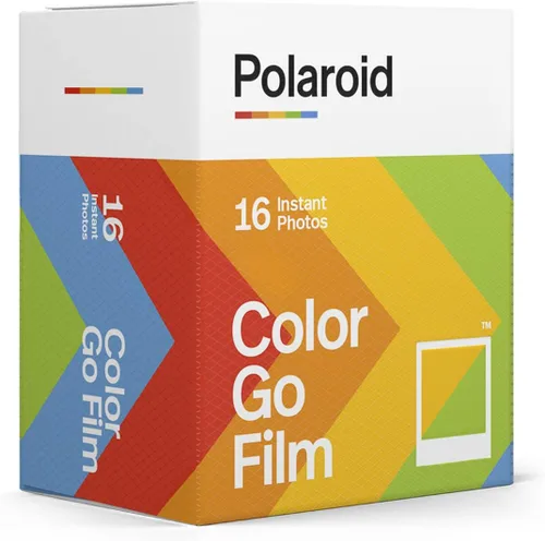 Miniatura 7 de Polaroid Originals Go - Paquete de cámara instantánea (blanco) con paquetes dobles de película y kit de PhotoBox (3 artículos)