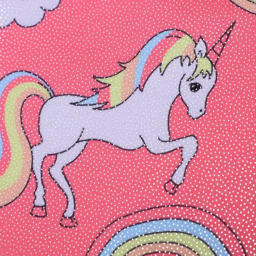 Miniatura 199 de HOZIY - Leotardos de gimnasia con pantalones cortos brillantes para niñas pequeñas; estampados de unicornio, aurora, arco iris, sirena, dinosaurio
