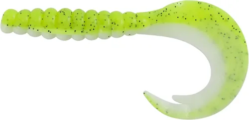Miniatura 10 de Dr.Fish Señuelos de pesca blandos, cebos de plástico suave de 3 pulgadas, cebos de gusano Swimbaits de cinta, cola de cebo de sábalo para pesca