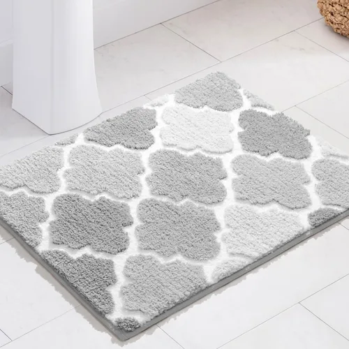 Miniatura 10 de DEXDE Alfombras de Baño Corredor 24x47 pulgadas Alfombra de Baño Larga Antideslizante Suave Lavable Alfombras de Baño Grandes para Baño Dormitorio